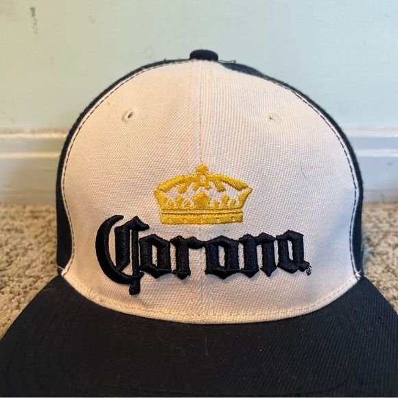 Corona Navy Blue & White Corona Beer Ball Cap - Picture 2 of 8